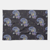 Zentangle Lizard Theedoek (Horizontaal)