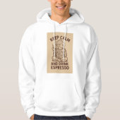 zenuwachtige Boeddha Hoodie (Voorkant)