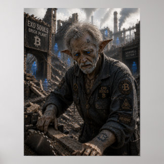 Zenuwachtigheid / Houtzager / Baksteenfabriek Poster
