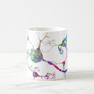 Zenuwcellen en zenuwstelsel koffiemok
