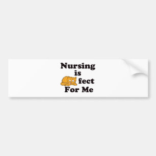 Zenuwen is een preklinische infectie voor mij bumpersticker
