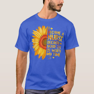Zenuwen Motivatie Dag Week Gezondheidszorg Zonneve T-shirt