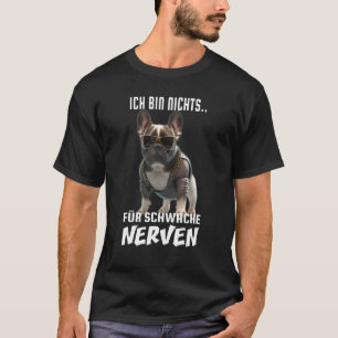 Zenuwpees hond Franse Bulldog 1 T-shirt