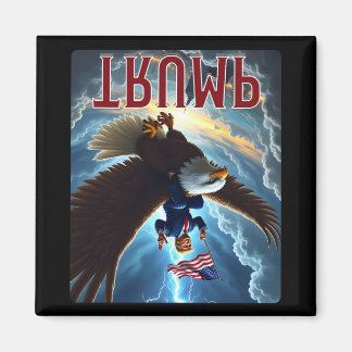 Zenzo's Atomic Political Designs President Trump R Magneet