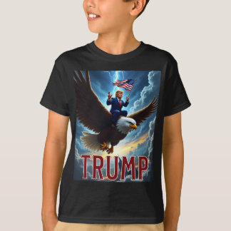 Zenzo's Atomic Political Designs President Trump R T-shirt