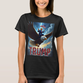 Zenzo's Atomic Political Designs President Trump R T-shirt