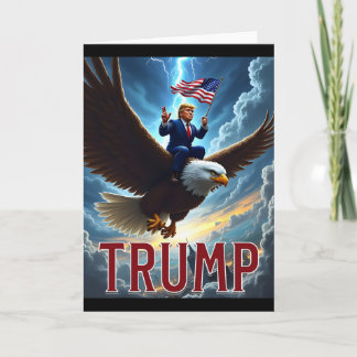 Zenzo's Atoom Politieke Ontwerpen President Trump  Kaart
