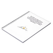 Zephaniah 3:17 Christian Journal Notebook (Côté gauche)