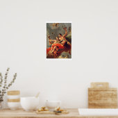 Zephyr en Flora Poster (Keuken)