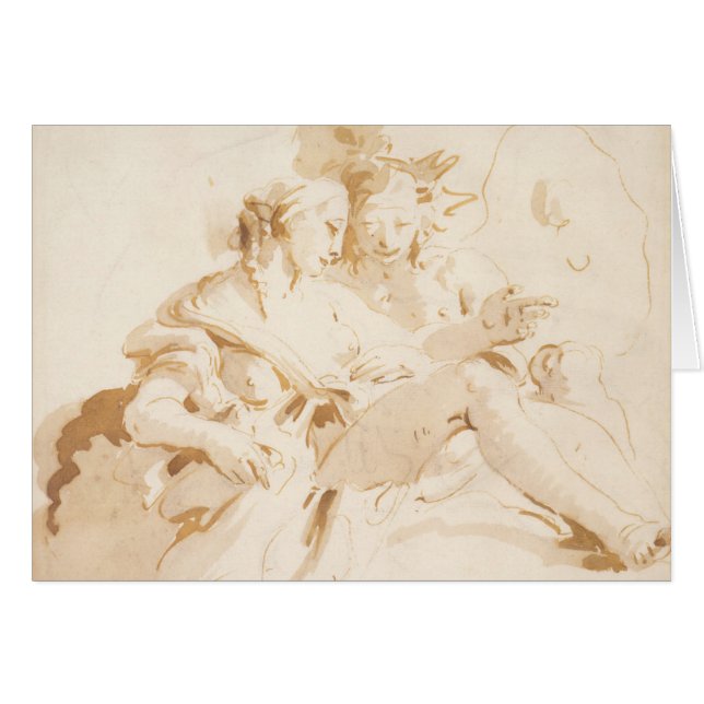 Zéphyr et Flora (Devant horizontal)