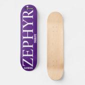 ZEPHYR HOMTE Skateboard (Recto)