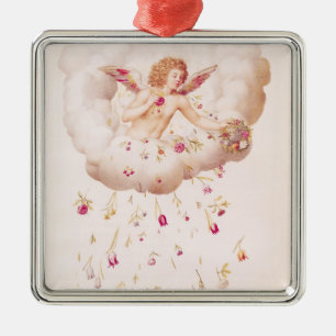 Zephyr uit, La Guirlande de Julie, c.1642 Metalen Ornament