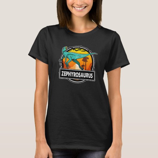 Zephyrosaurus Dinosaur Prehistoric Dinosaurs T-shirt (Voorkant)