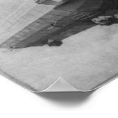 Zeppelin Airship Model 4 & Graf (graaf) Zeppelin Poster (Hoek)