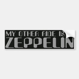 ZEPPELIN BUMPERSTICKER