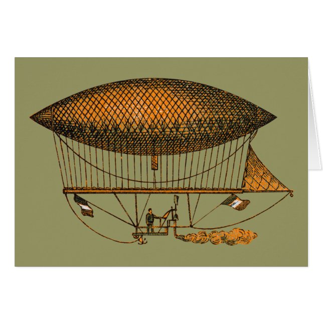 Zeppelin de déplacement du cru 1883 (Devant horizontal)