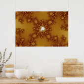 Zeppelin - Fractal Art Poster (Keuken)