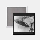 Zeppelin LZ 129 Hindenburg Magnet Magneet (Voorkant / Achterkant)