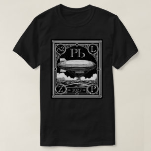 Zeppelin Plomb Tableau Périodique T-shirt Rock