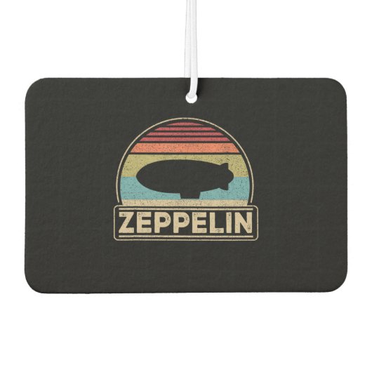 Zeppelin Retro Zeppelin Shirt Luchtverfrisser (Voorkant)