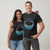 Zeppelin Retro  - Zonneklasseerbaar luchtschip T-shirt (Unisex)