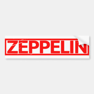 Zeppelin Stamp Bumpersticker