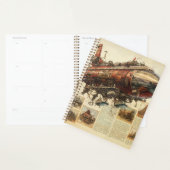 Zeppelin Steampunk vintage (11) (Devant avec enveloppe)