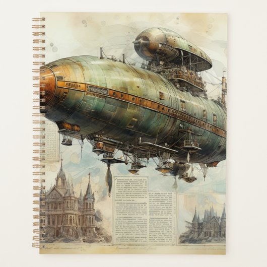 Zeppelin Steampunk vintage (7) (Devant)