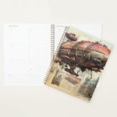 Zeppelin Steampunk vintage (9) (Devant avec enveloppe)