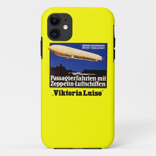Zeppelin Viktoria Luise Case-Mate iPhone Case (Achterkant)