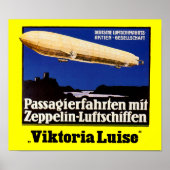 Zeppelin Viktoria Luise Poster (Voorkant)