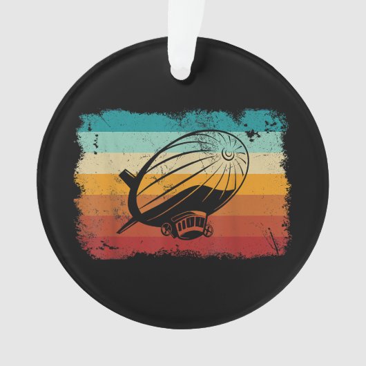 Zeppelin Vintage rétro Dirigible Aéronef Zepplin L (devant)