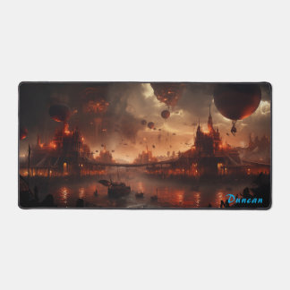Zeppelins in Flames Steampunk Spektakel Bureaumat