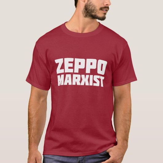 ZEPPO MARXIST T-shirt (Voorkant)