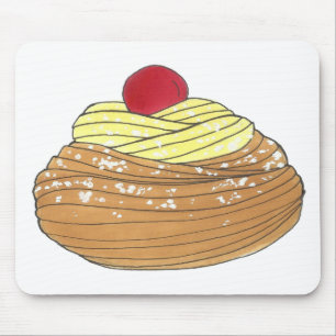 ZEPPOLE Italy Fried Dough Pastry Bakery Foodie Muismat