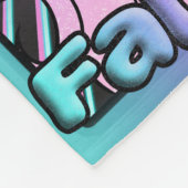 Zer0 Fab-U-Las Fleece Blanket, klein (Hoek)