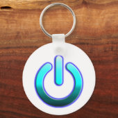 Zer0 Power Button Sleutelhanger (Voorkant)