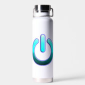 Zer0's Macht Thor Koper Vacuüm Geïsoleerde Fles (Achterkant)