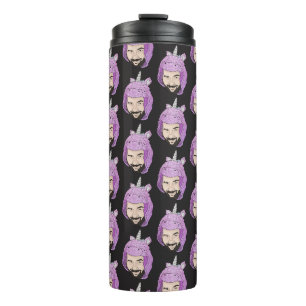 Zer0's Magical Fluffin Unicor Thermal Tumbler Thermosbeker