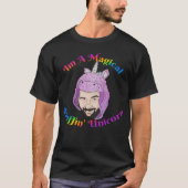 Zer0's Magical Fluffin Unicorn Basic Dark T-Shirt (Devant)