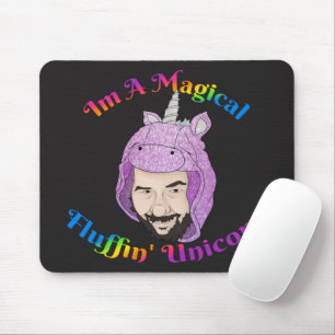 Zer0's Magical Fluffin Unicorn Mousepad Muismat