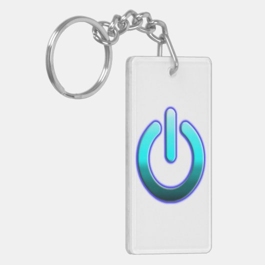 Zer0's Power Acrylic Sleutelhanger (Voorkant Links)