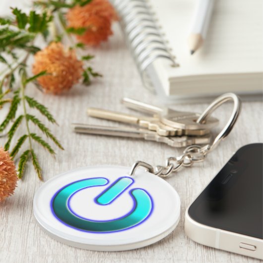 Zer0's Power Acrylic Sleutelhanger (Voorkant Rechts)