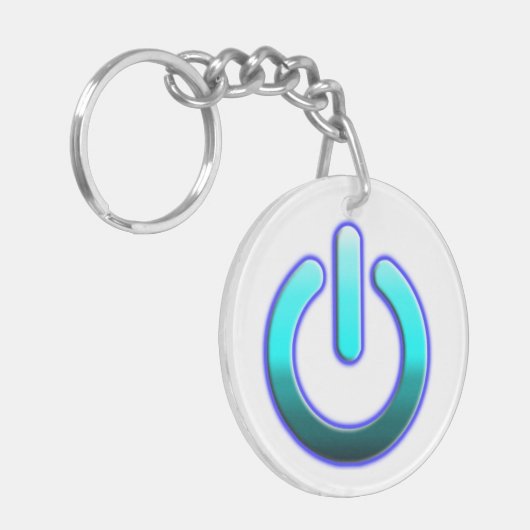 Zer0's Power Acrylic Sleutelhanger (Voorkant Links)