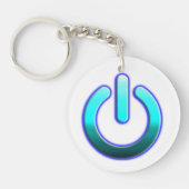 Zer0's Power Acrylic Sleutelhanger (Voorkant)