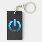 Zer0's Power Acrylic Sleutelhanger (achterkant)