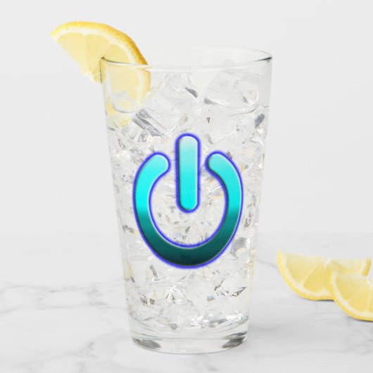 Zer0's Power Glass Cup Glas (Voorkant ijs)