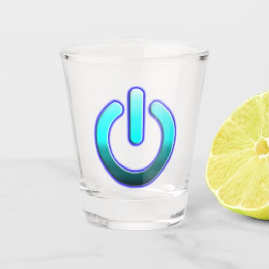Zer0's Power Shot glass Glas (Voorkant)