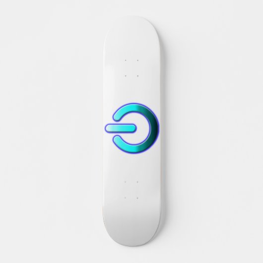 Zer0's Power Skateboard Deck (Voorkant)
