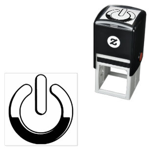 Zer0's Power Zelfinking Rubber Stamp Zelfinktende Stempel